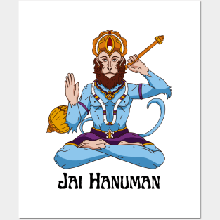 Jai Hanuman Posters and Art